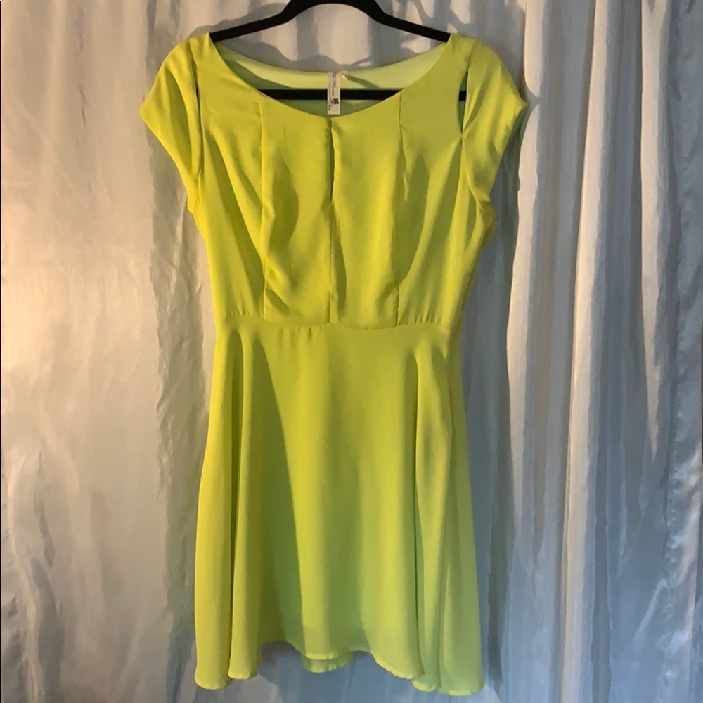 Green dress
